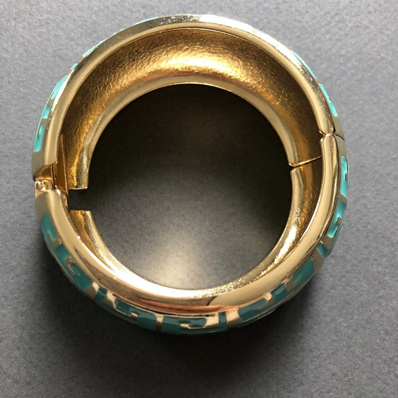 LAST CHANCE 🔴 NWOT Gold & Turquoise Bangle - Picture 5 of 8